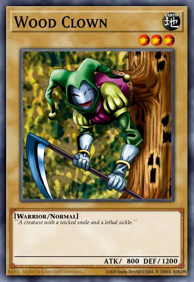 Palhaço de Madeira — Carta Yu-Gi-Oh!