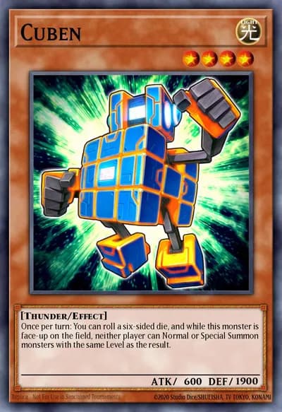 Cuben — Carta Yu-Gi-Oh!