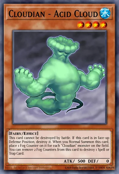 Cloudian - Acid Cloud — Carta Yu-Gi-Oh!
