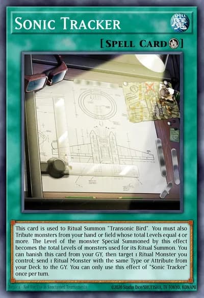 Sonic Tracker — Carta Yu-Gi-Oh!