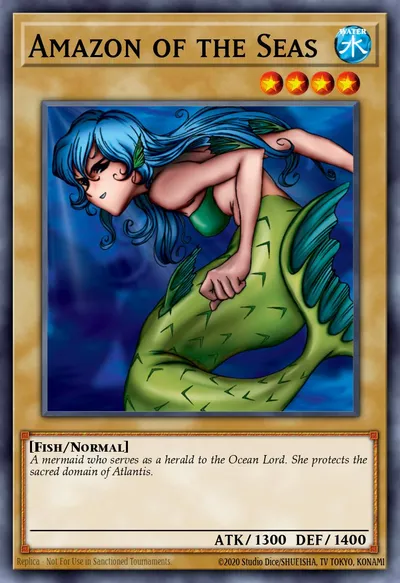 Amazon of the Seas — Carta Yu-Gi-Oh!