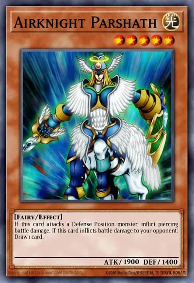 Airknight Parshath — Carta Yu-Gi-Oh!
