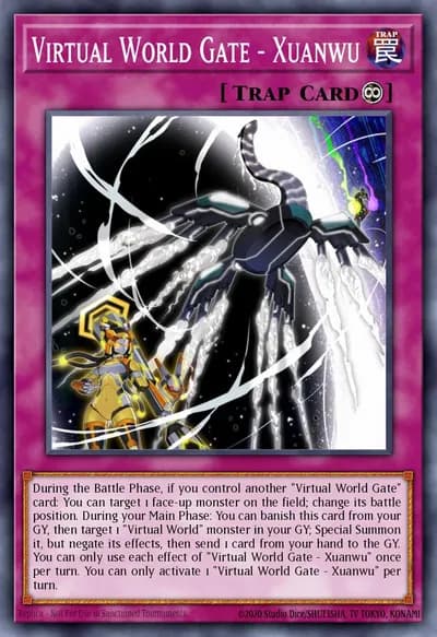 Virtual World Gate - Xuanwu — Carta Yu-Gi-Oh!