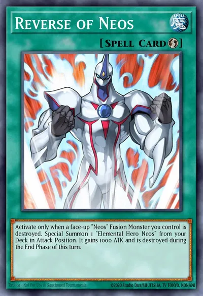 Reverso de Neos — Carta Yu-Gi-Oh!