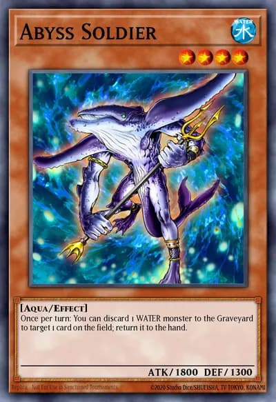 Soldado do Abismo — Carta Yu-Gi-Oh!