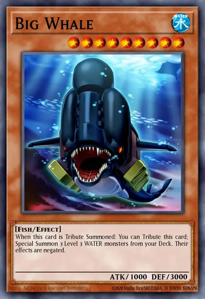 Big Whale — Carta Yu-Gi-Oh!