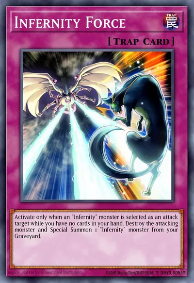 Força Infernity — Carta Yu-Gi-Oh!