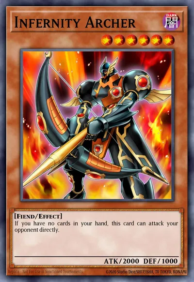 Infernity Archer — Carta Yu-Gi-Oh!