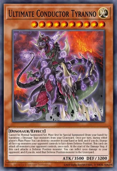 Tirano Condutor Supremo — Carta Yu-Gi-Oh!