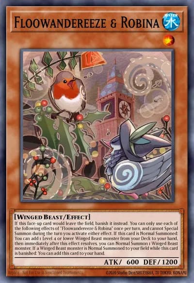 Floowandereeze & Robina — Carta Yu-Gi-Oh!