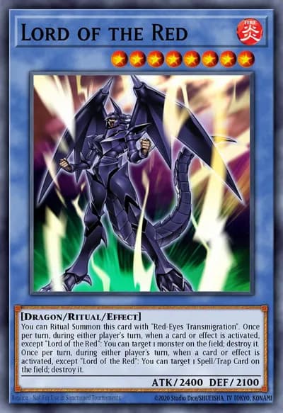 Lord of the Red — Carta Yu-Gi-Oh!