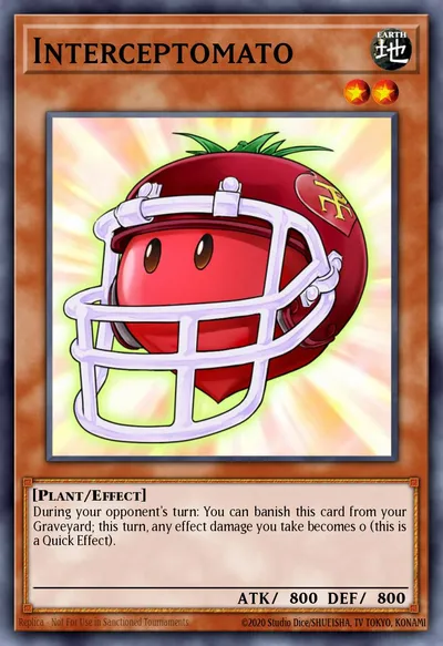 Interceptomato — Carta Yu-Gi-Oh!