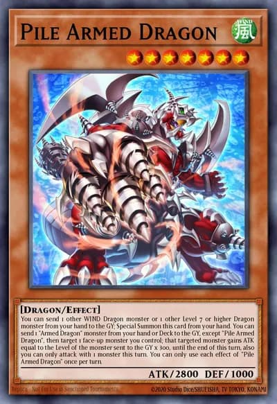 Pile Armed Dragon — Carta Yu-Gi-Oh!