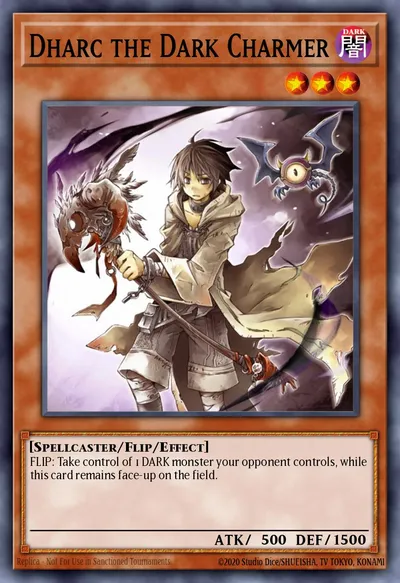 Dharc the Dark Charmer — Carta Yu-Gi-Oh!