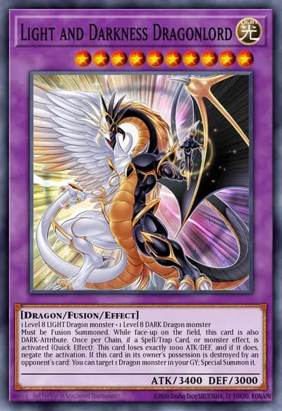 Dragão Senhor da Luz e das Trevas — Carta Yu-Gi-Oh!