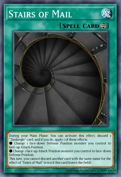 Stairs of Mail — Carta Yu-Gi-Oh!
