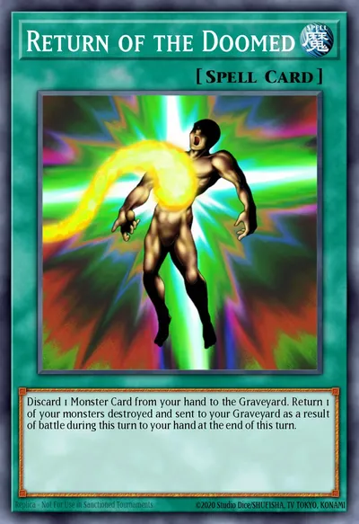Retorno dos Condenados — Carta Yu-Gi-Oh!