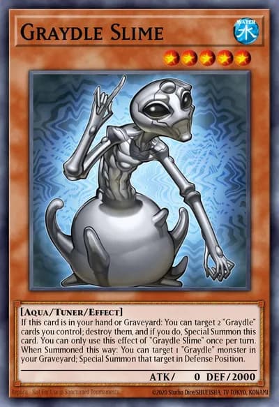 Graydle Slime — Carta Yu-Gi-Oh!