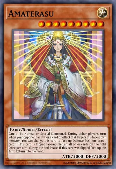 Amaterasu — Carta Yu-Gi-Oh!