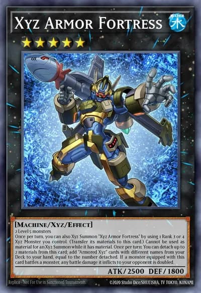 Xyz Armor Fortress — Carta Yu-Gi-Oh!