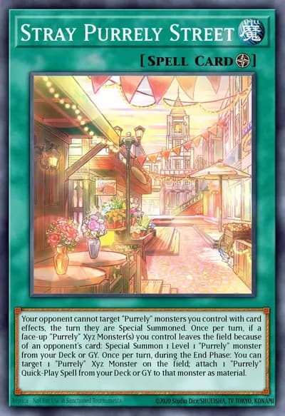 Rua Purrely Perdida — Carta Yu-Gi-Oh!