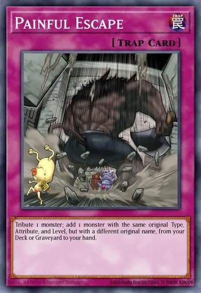 Fuga Dolorosa — Carta Yu-Gi-Oh!