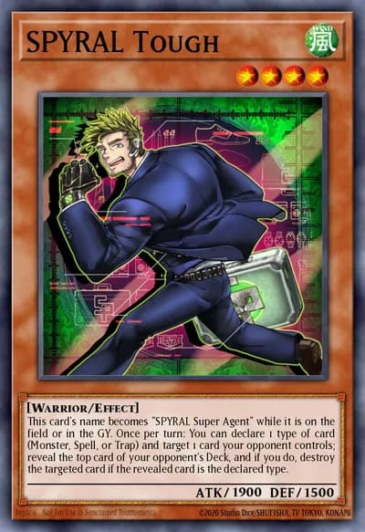SPYRAL Tough — Carta Yu-Gi-Oh!