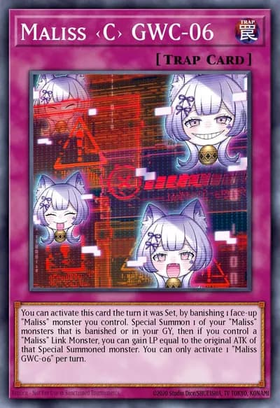 Maliss GWC-06 — Carta Yu-Gi-Oh!