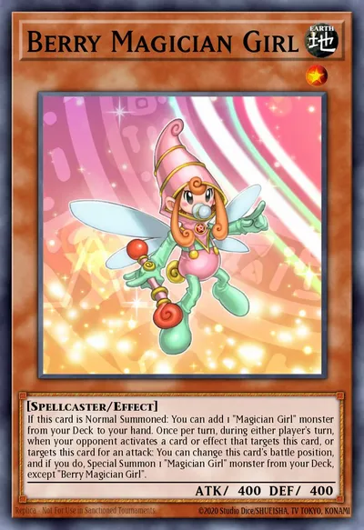 Berry Magician Girl — Carta Yu-Gi-Oh!