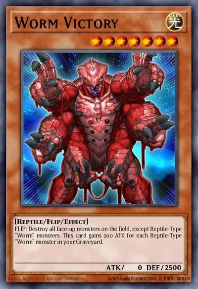 Worm Victory — Carta Yu-Gi-Oh!