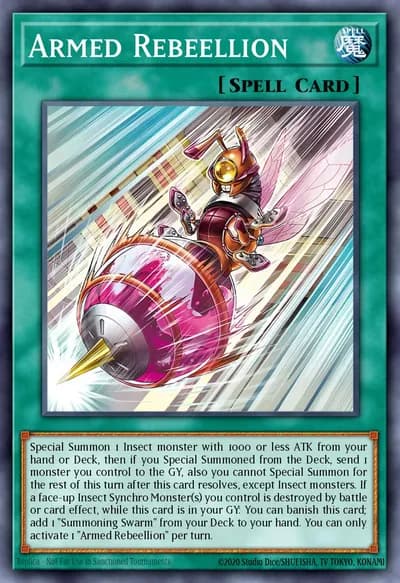 Rebelião Armada — Carta Yu-Gi-Oh!
