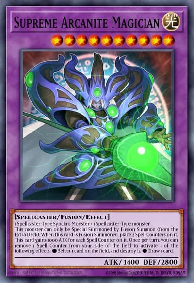 Supreme Arcanite Magician — Carta Yu-Gi-Oh!