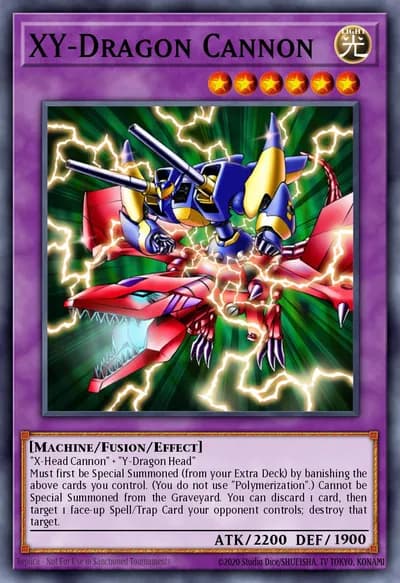 XY-Dragão Canhão — Carta Yu-Gi-Oh!