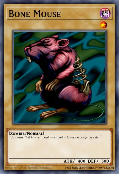 Bone Mouse — Carta Yu-Gi-Oh!