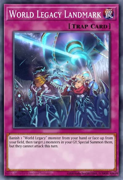 Marco da Legado Mundial — Carta Yu-Gi-Oh!