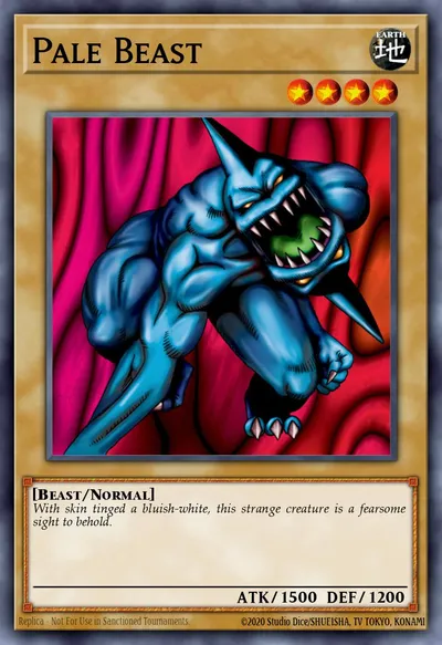 Pale Beast — Carta Yu-Gi-Oh!