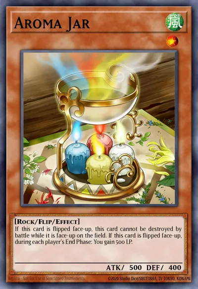 Pote de Aroma — Carta Yu-Gi-Oh!
