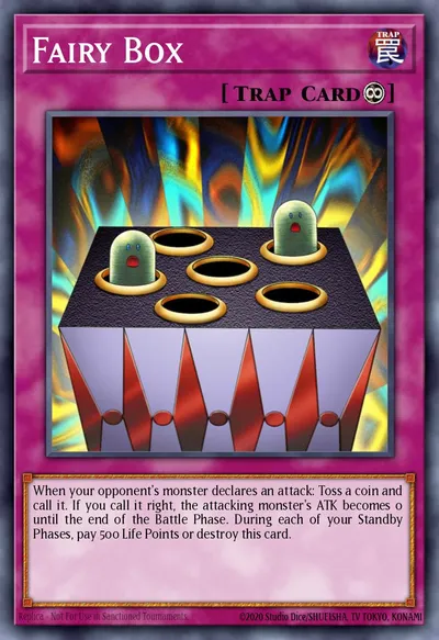 Caixa das Fadas — Carta Yu-Gi-Oh!