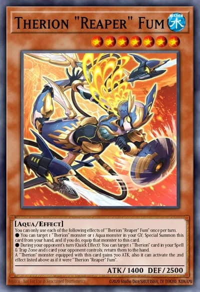 Therion "Reaper" Fum — Carta Yu-Gi-Oh!