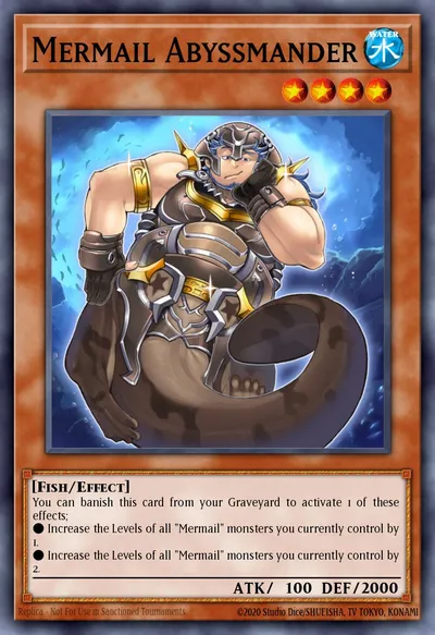 Mermail Abyssmander — Carta Yu-Gi-Oh!