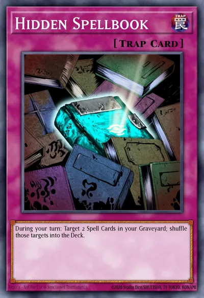 Hidden Spellbook — Carta Yu-Gi-Oh!