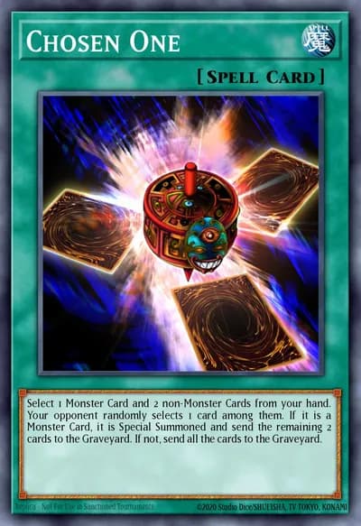 Escolhido — Carta Yu-Gi-Oh!