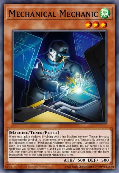 Mecânico Mecânico — Carta Yu-Gi-Oh!