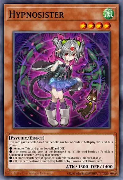 Hypnosister — Carta Yu-Gi-Oh!