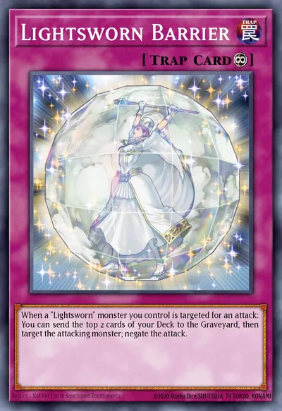 Barreira Lightsworn — Carta Yu-Gi-Oh!