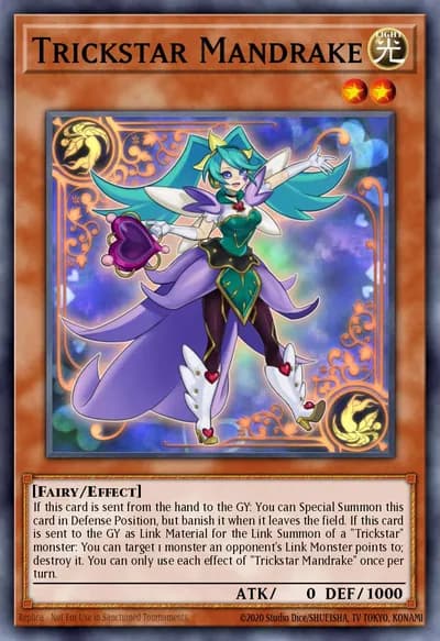 Trickstar Mandrake — Carta Yu-Gi-Oh!