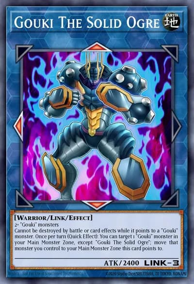 Gouki Ogro Sólido — Carta Yu-Gi-Oh!