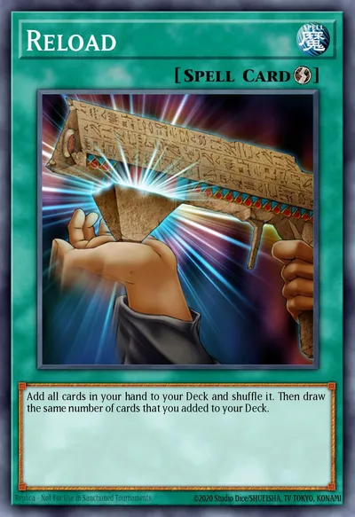 Recarregar — Carta Yu-Gi-Oh!