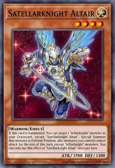 Satellarknight Altair — Carta Yu-Gi-Oh!