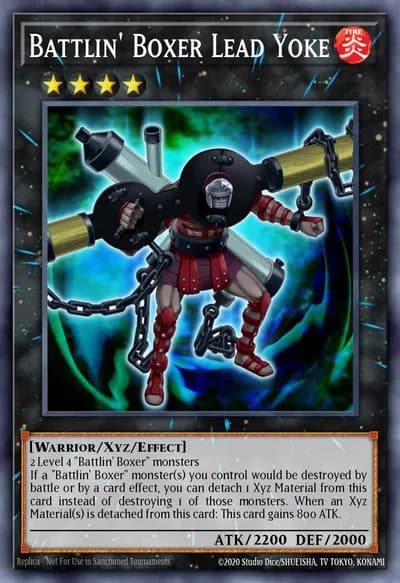 Battlin' Boxer Lead Yoke — Carta Yu-Gi-Oh!